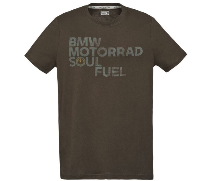 BMW Motorrad T-Shirt Soulfuel Ανδρικό Καφέ ΕΝΔΥΣΗ